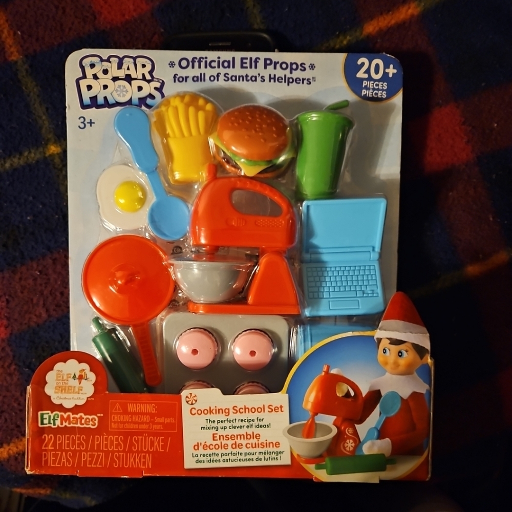 Cooking School Set - Red and Blue